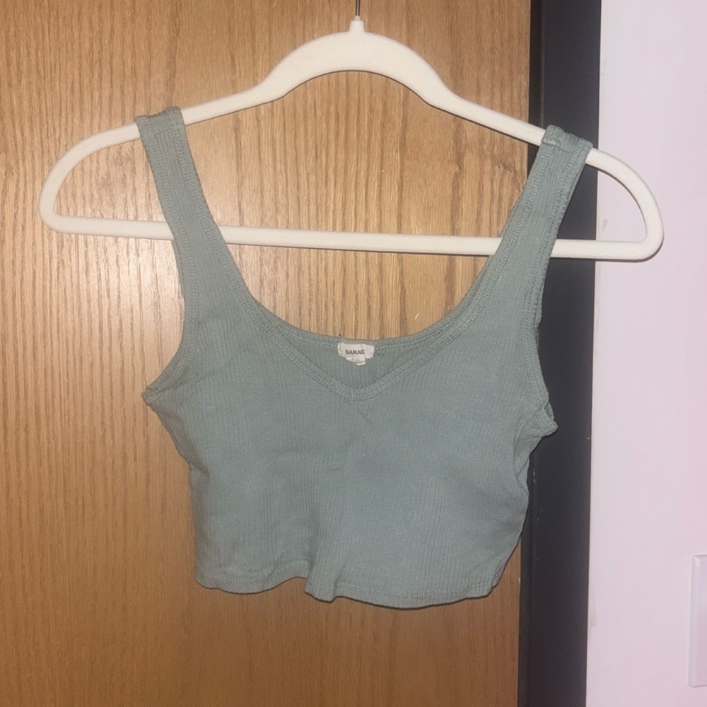 Garage Cropped Tank Top
